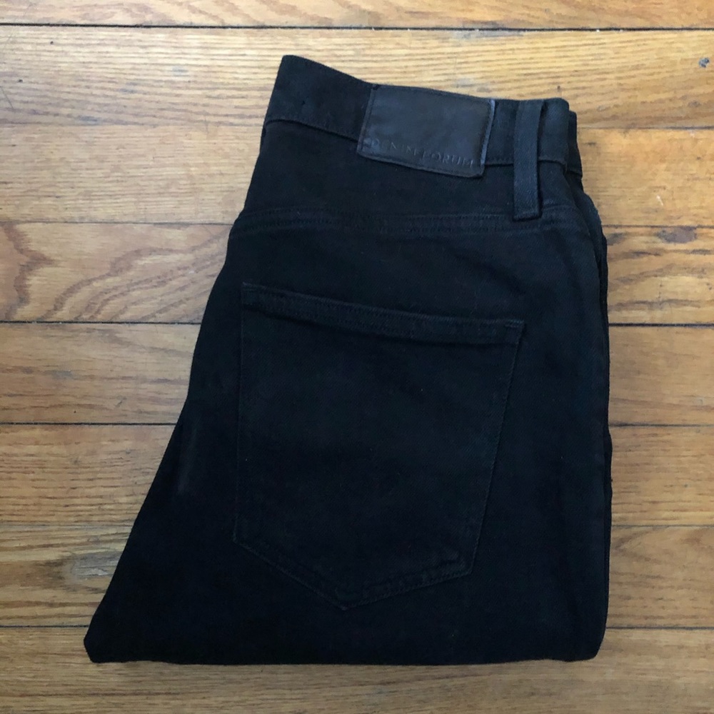Denim Forum Yoko High Rise in Stay Black